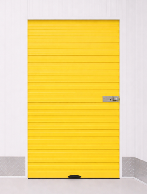 Puerta color Amarillo