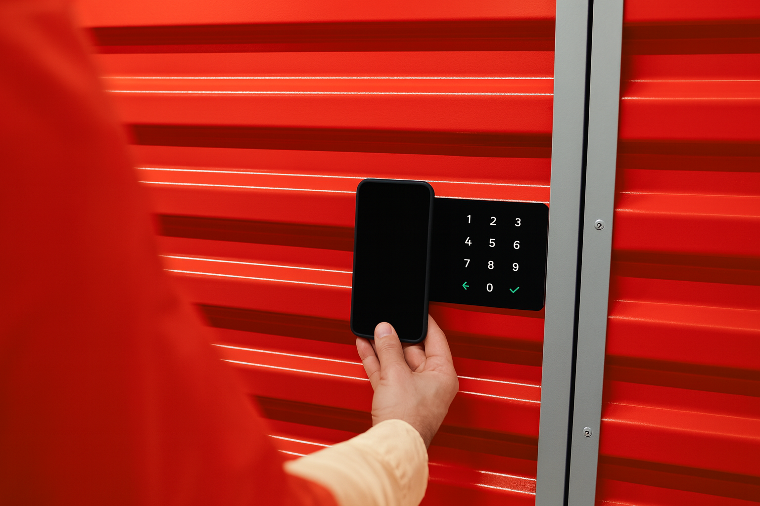 cerradura electrónica trasteros